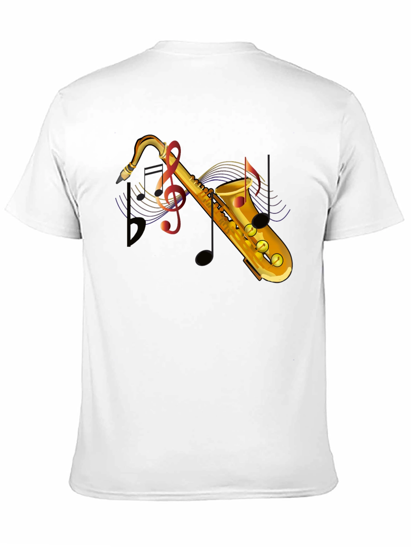 Saxophone Music Lover Graphic T-Shirt