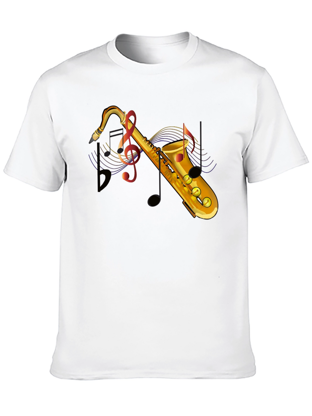 Saxophone Music Lover Graphic T-Shirt