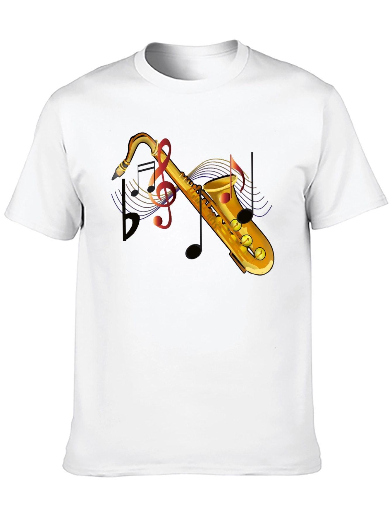 Saxophone Music Lover Graphic T-Shirt