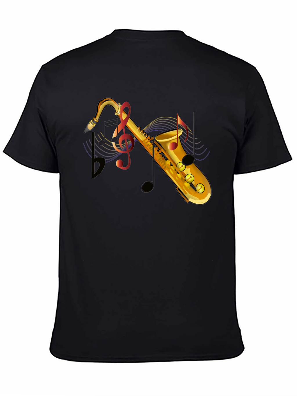 Saxophone Music Lover Graphic T-Shirt