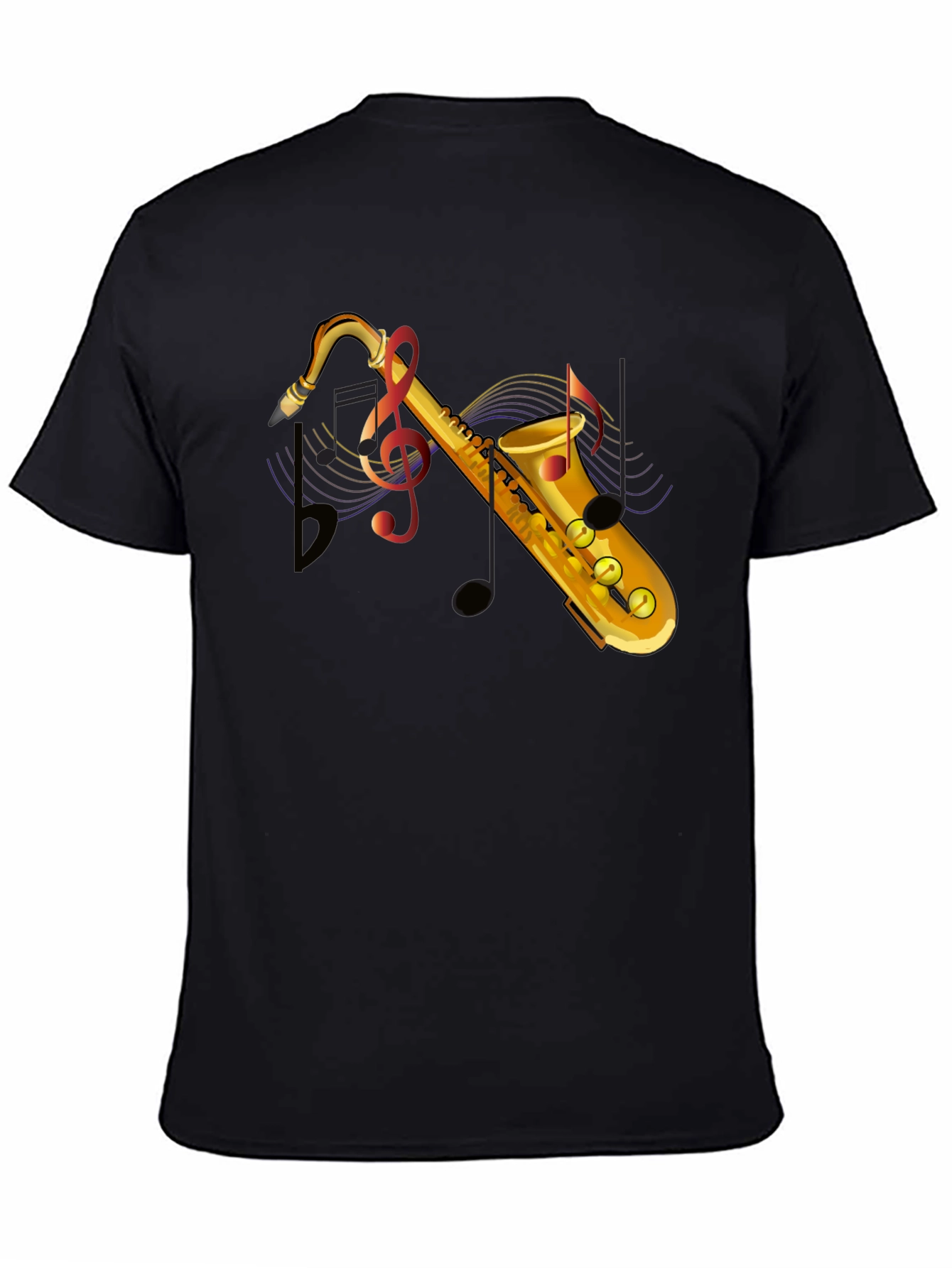 Saxophone Music Lover Graphic T-Shirt