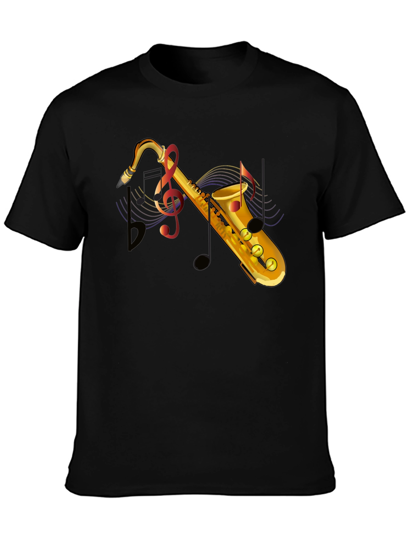 Saxophone Music Lover Graphic T-Shirt