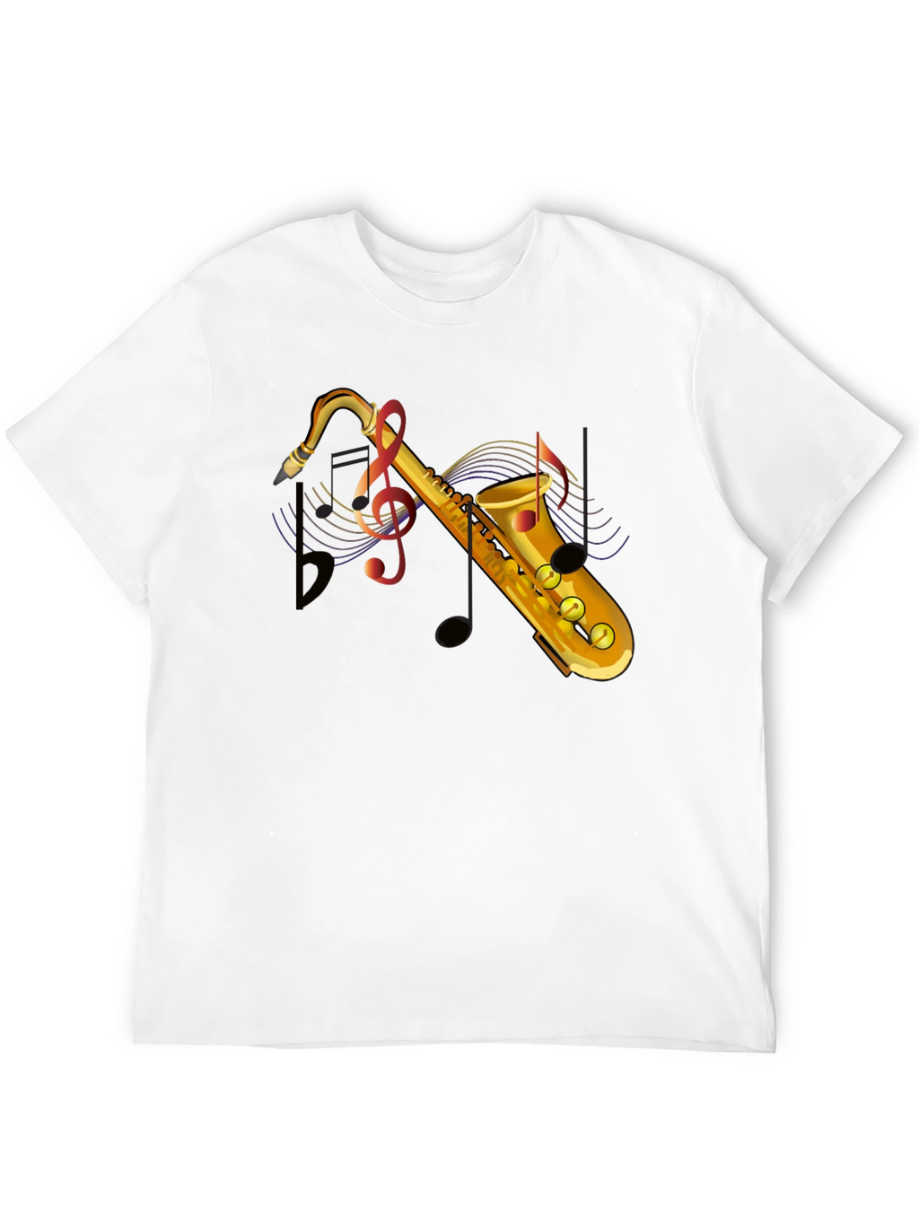 Saxophone Music Lover Graphic T-Shirt