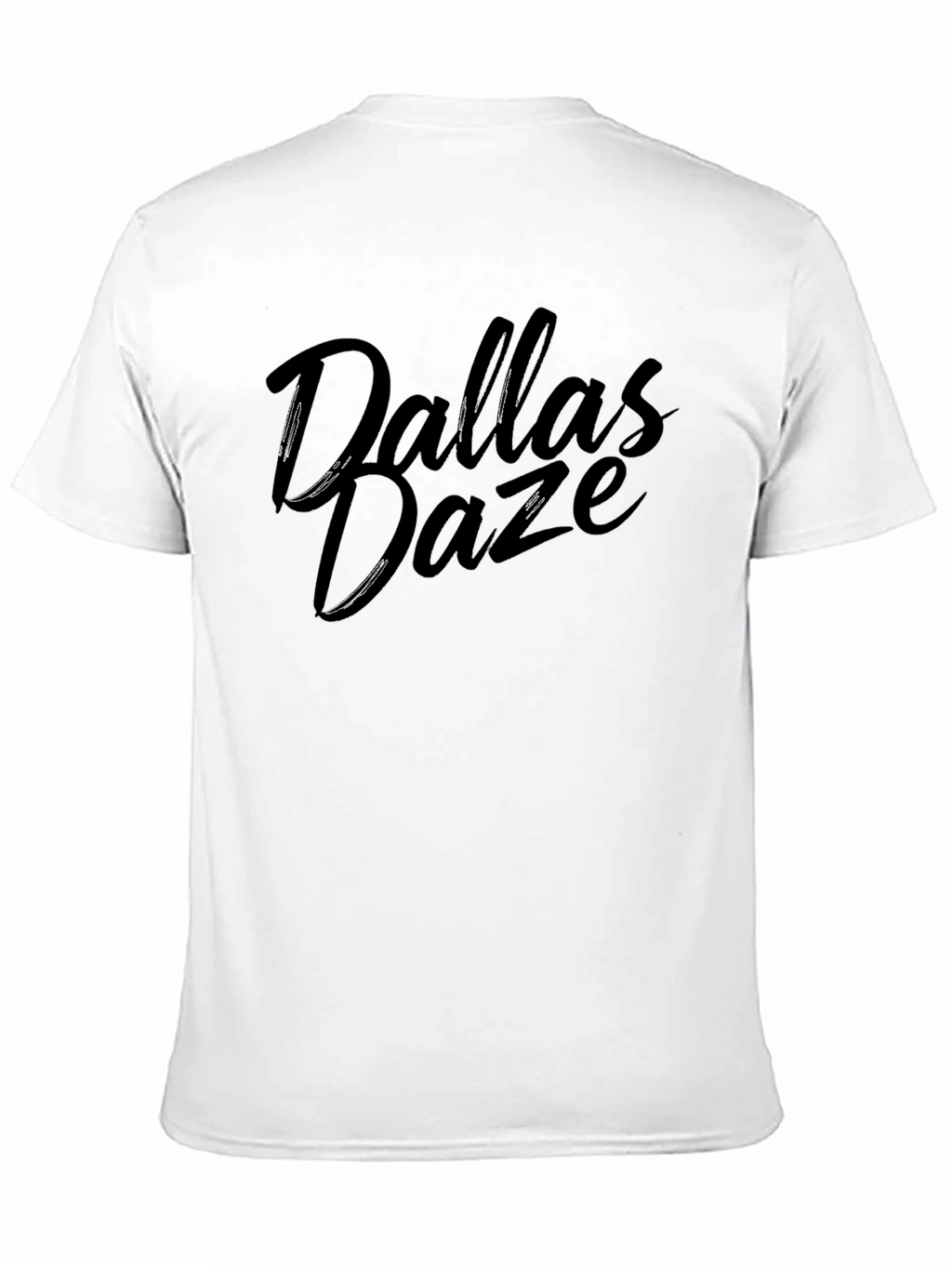 Dallas Daze Black Graphic Tee - Casual Style