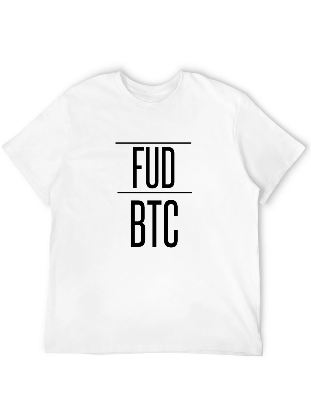 FUD BTC Crypto T-Shirt - Modern Investor Tee