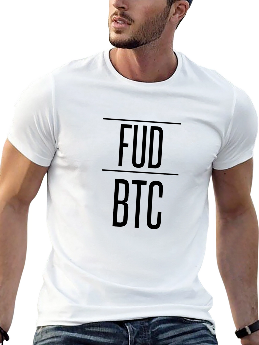 FUD BTC Crypto T-Shirt - Modern Investor Tee