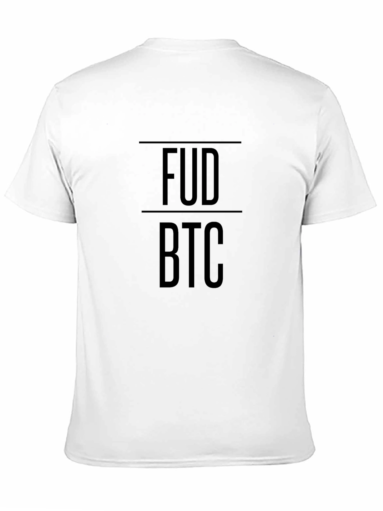 FUD BTC Crypto T-Shirt - Modern Investor Tee