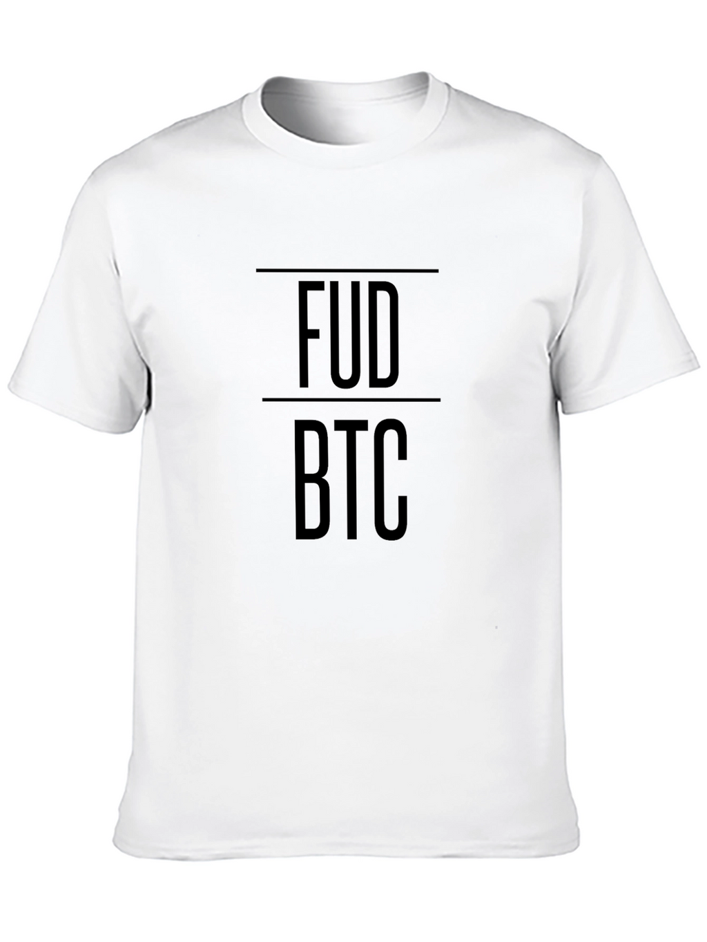 FUD BTC Crypto T-Shirt - Modern Investor Tee