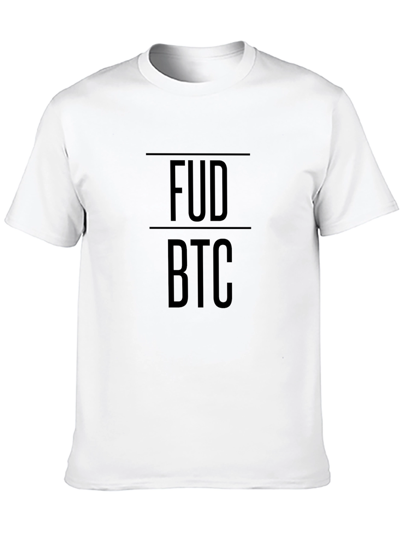 FUD BTC Crypto T-Shirt - Modern Investor Tee