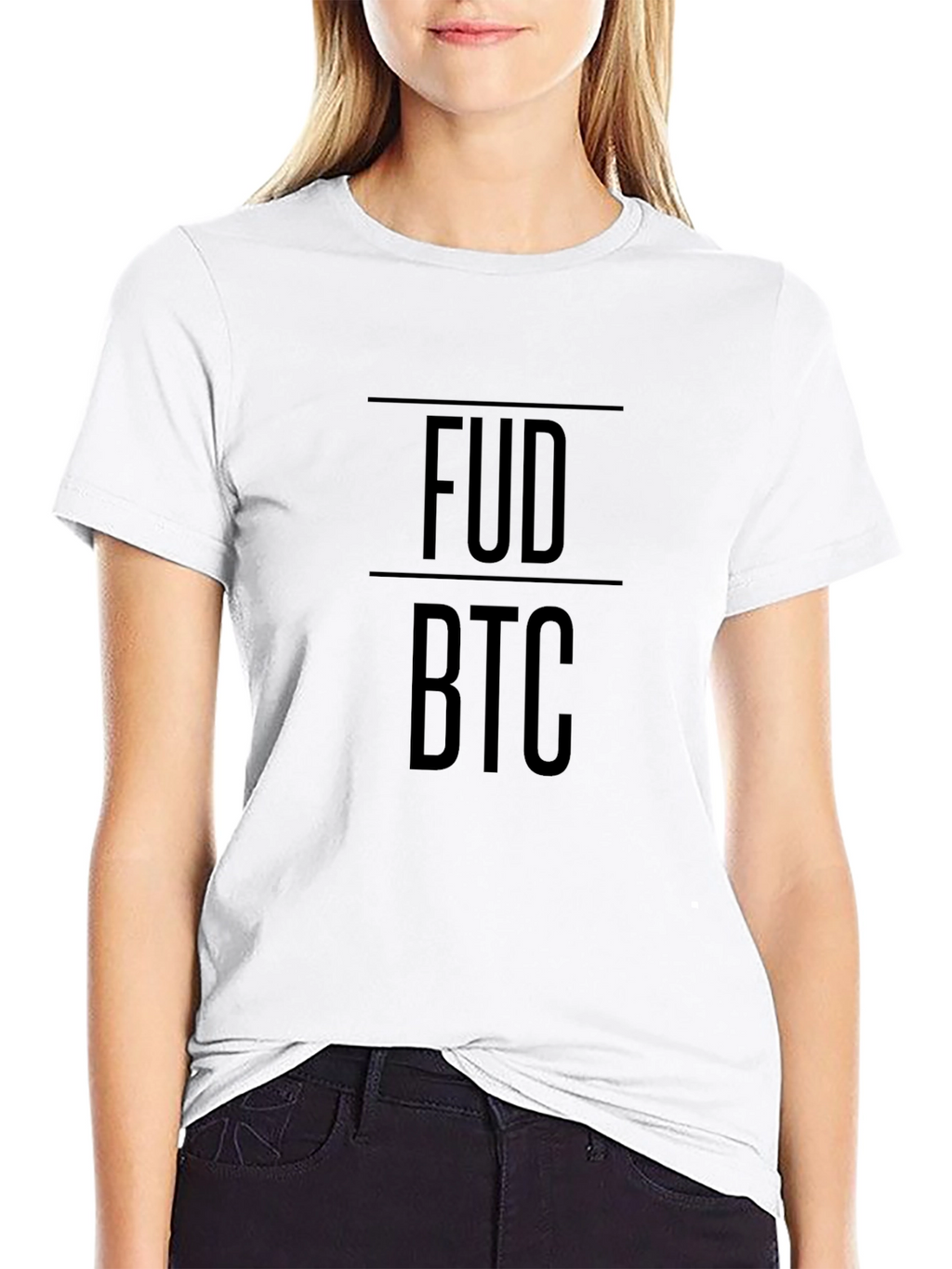 FUD BTC Crypto T-Shirt - Modern Investor Tee