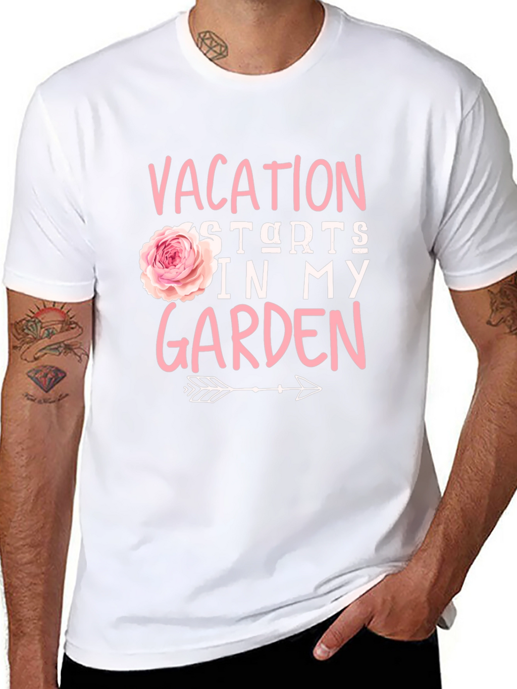 Vacation Starts In My Garden T-Shirt