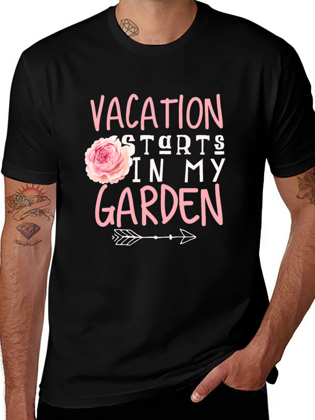 Vacation Starts In My Garden T-Shirt