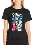 Pink or Blue Baby Shower T-Shirt