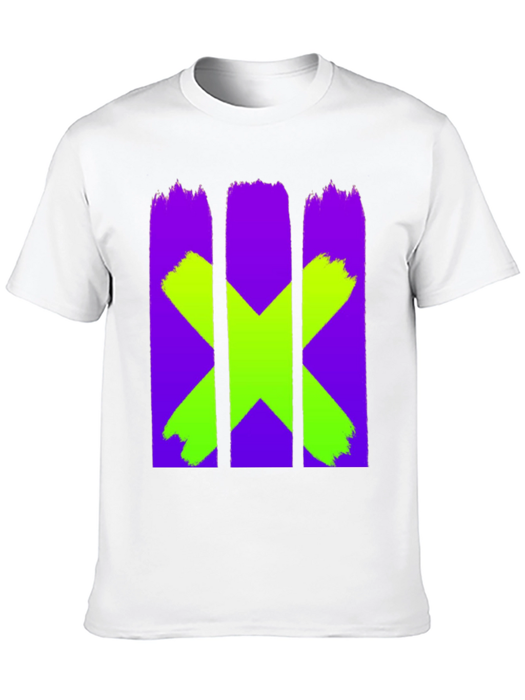 Bold X Graphic Black Tee