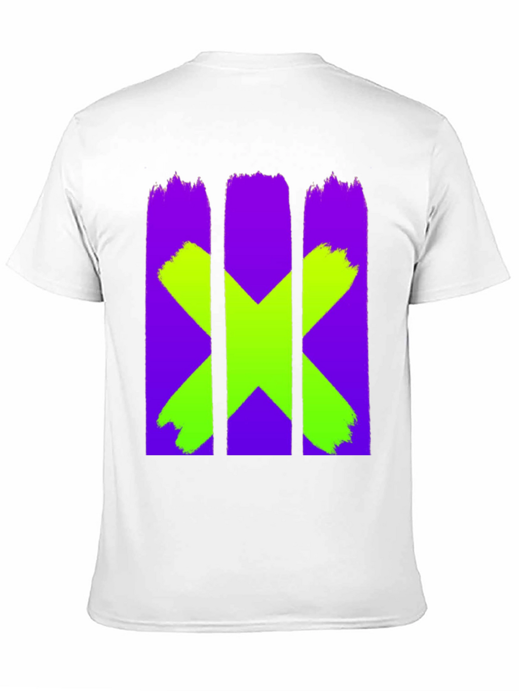 Bold X Graphic Black Tee
