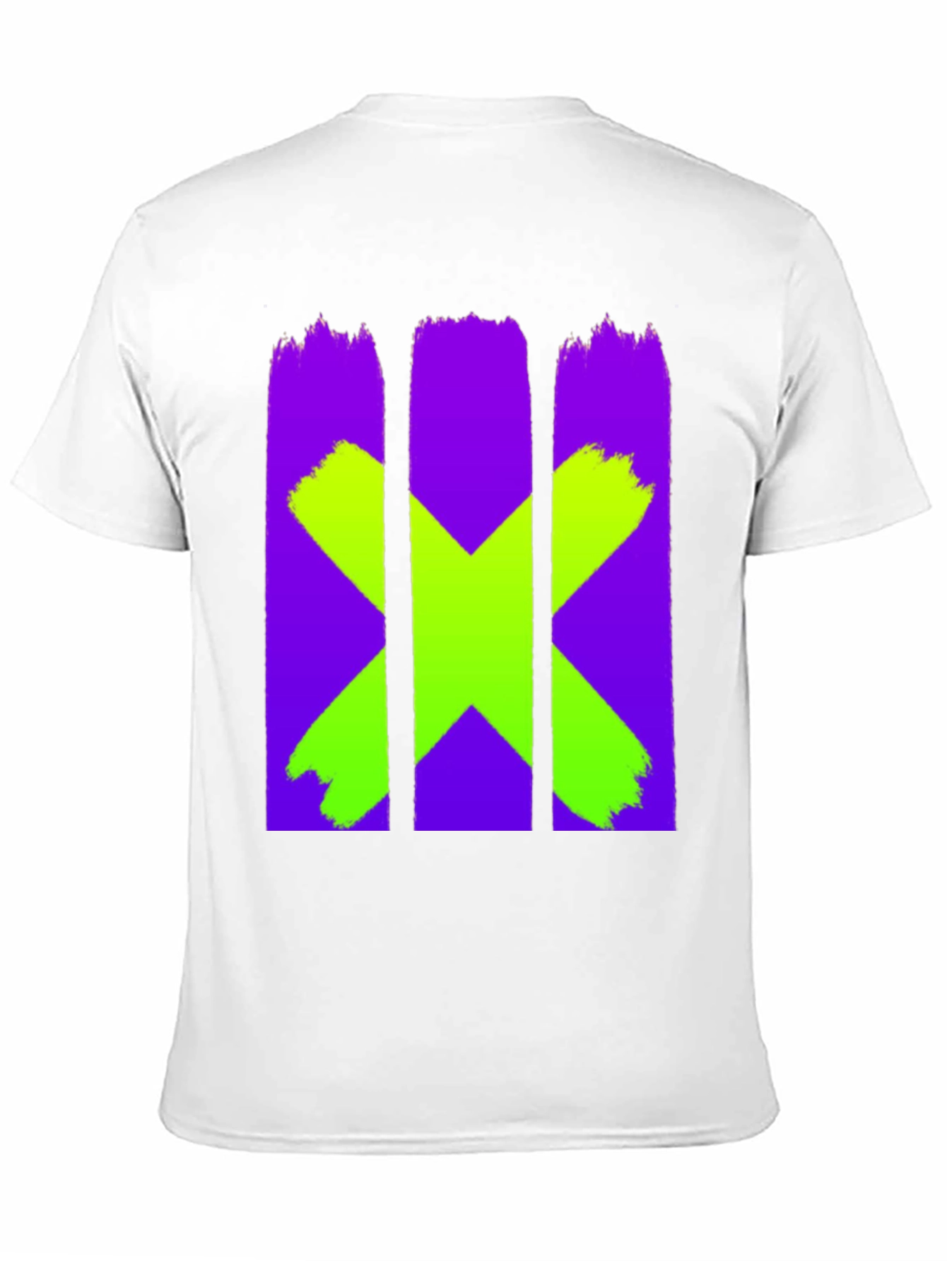 Bold X Graphic Black Tee