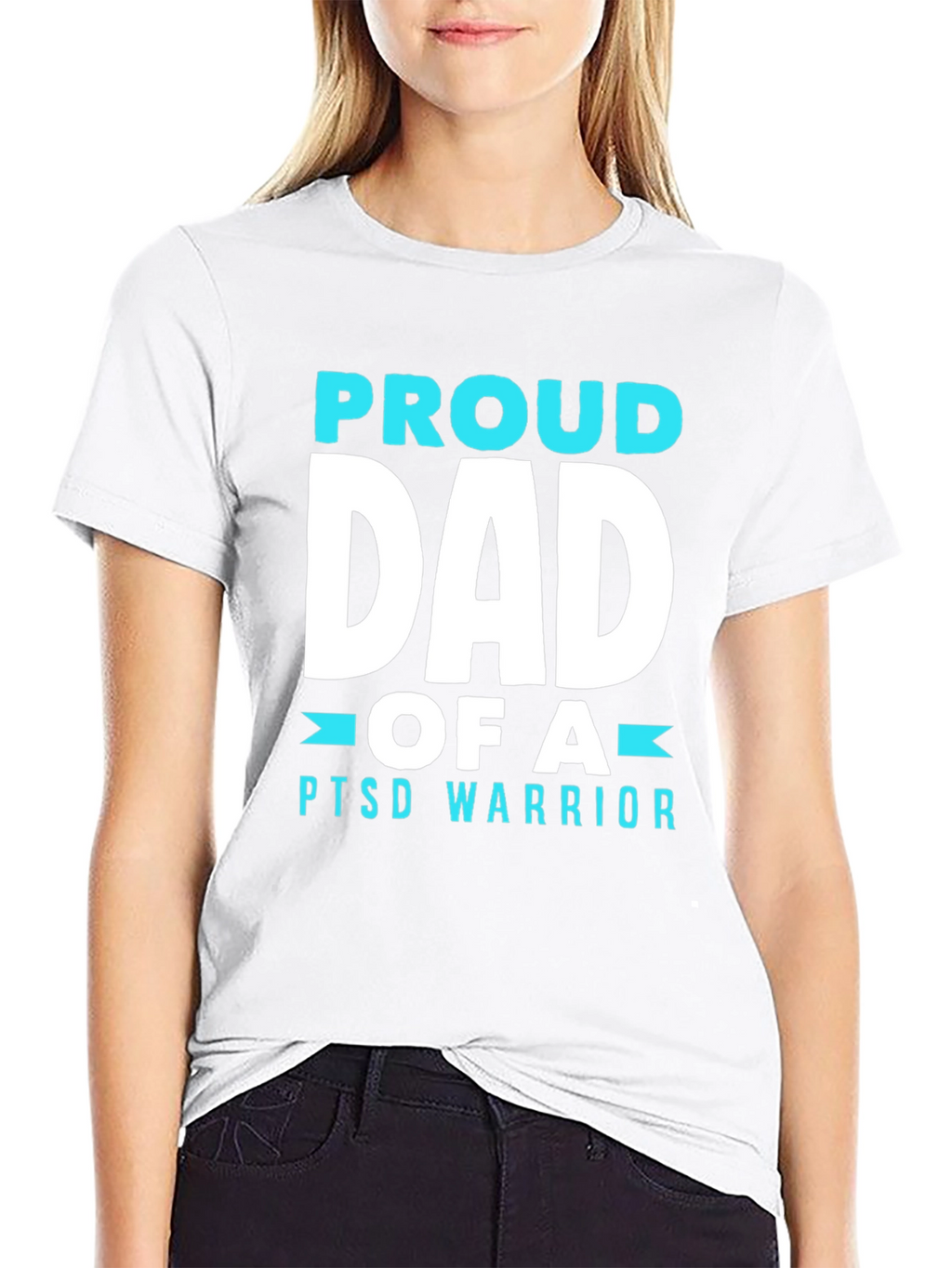 Proud Dad of a PTSD Warrior T-Shirt