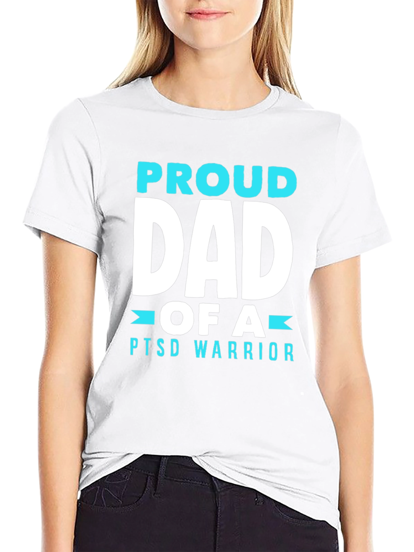 Proud Dad of a PTSD Warrior T-Shirt