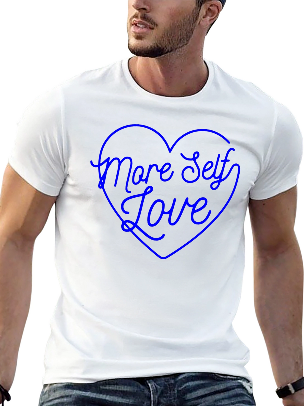 More Self Love Black T-Shirt