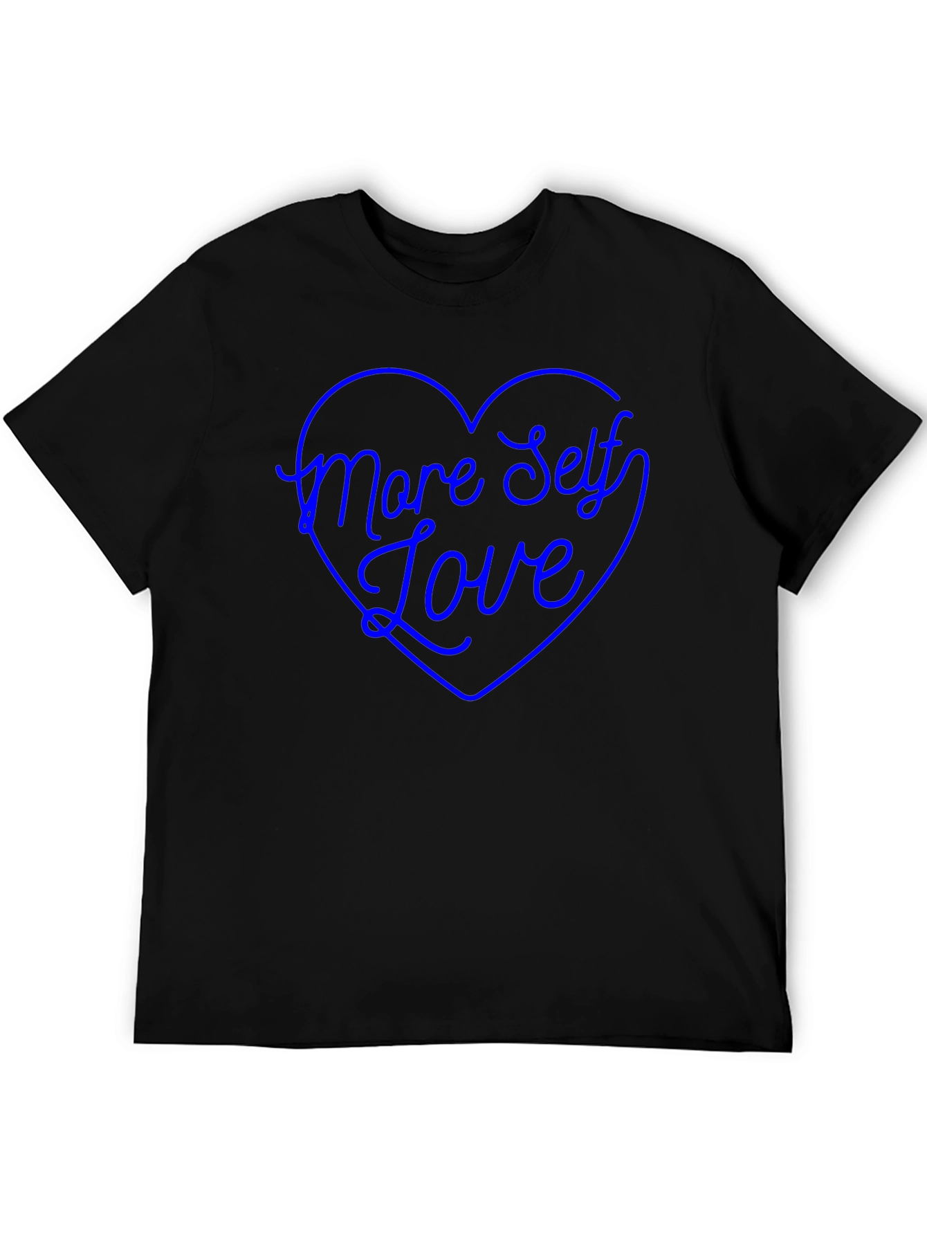 More Self Love Black T-Shirt