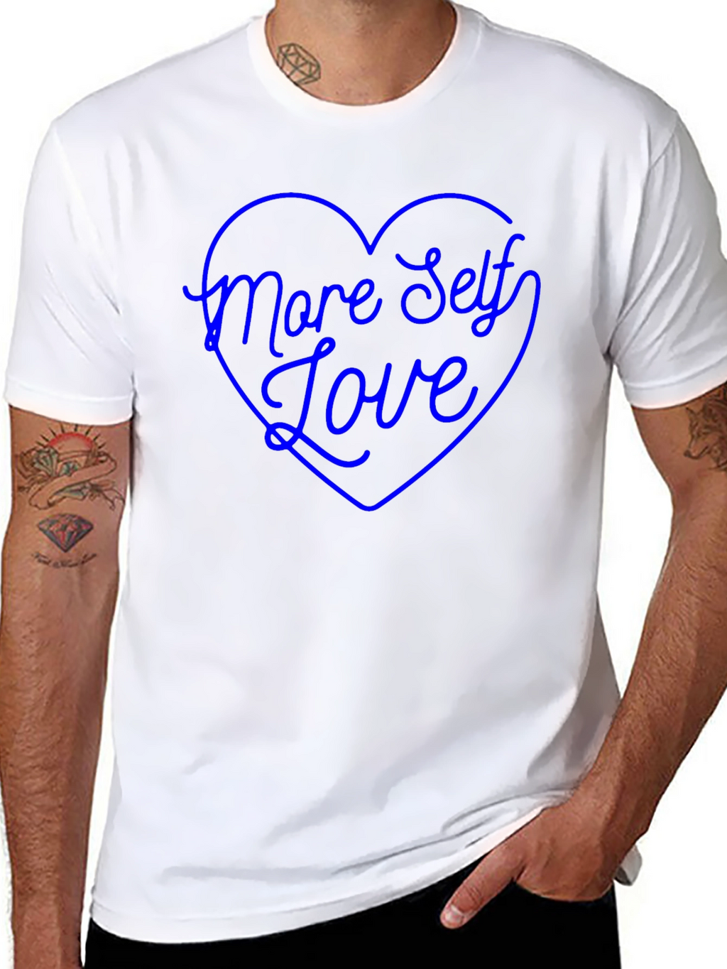 More Self Love Black T-Shirt