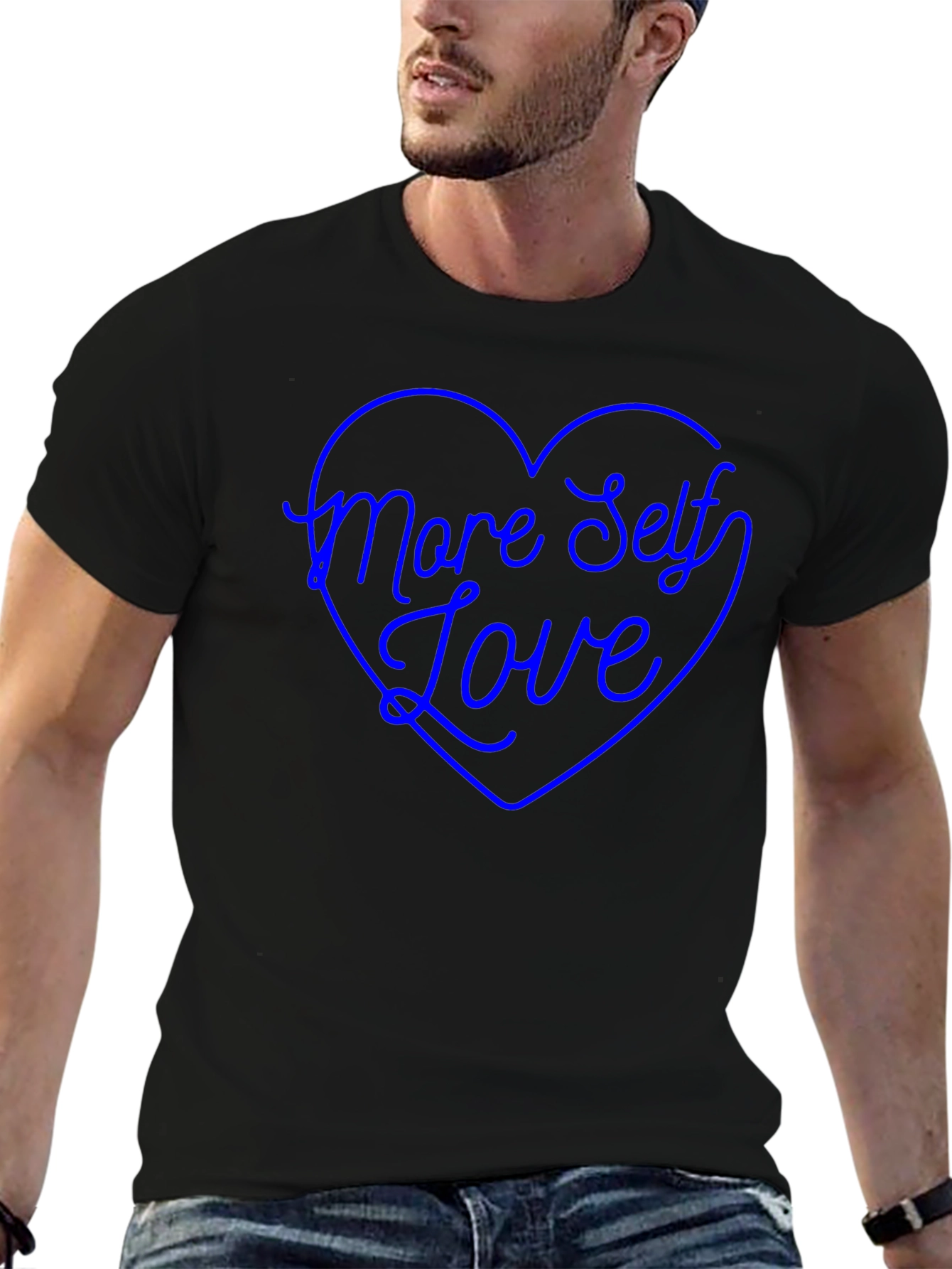 More Self Love Black T-Shirt