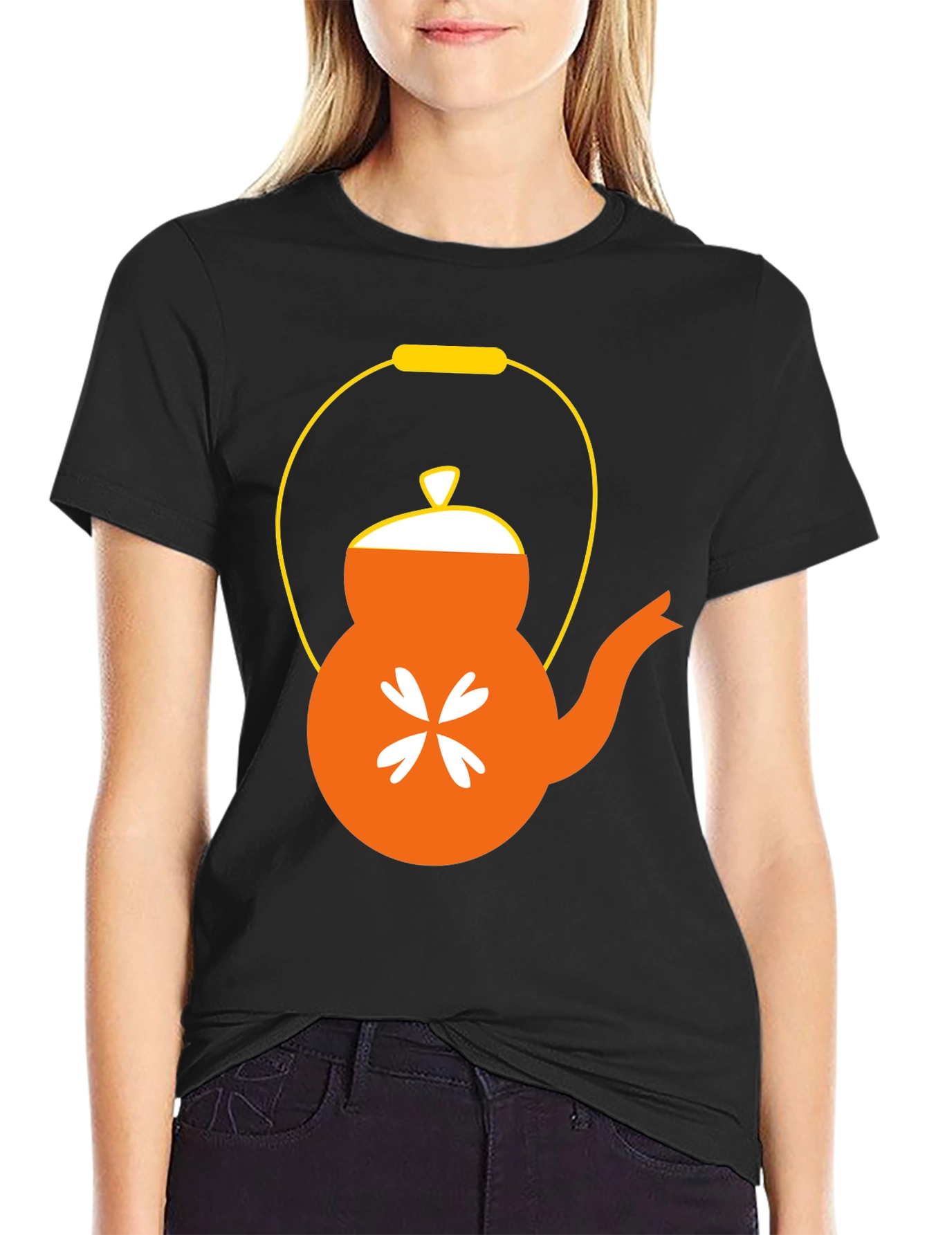 Tea Kettle Graphic Tee - Casual Comfort