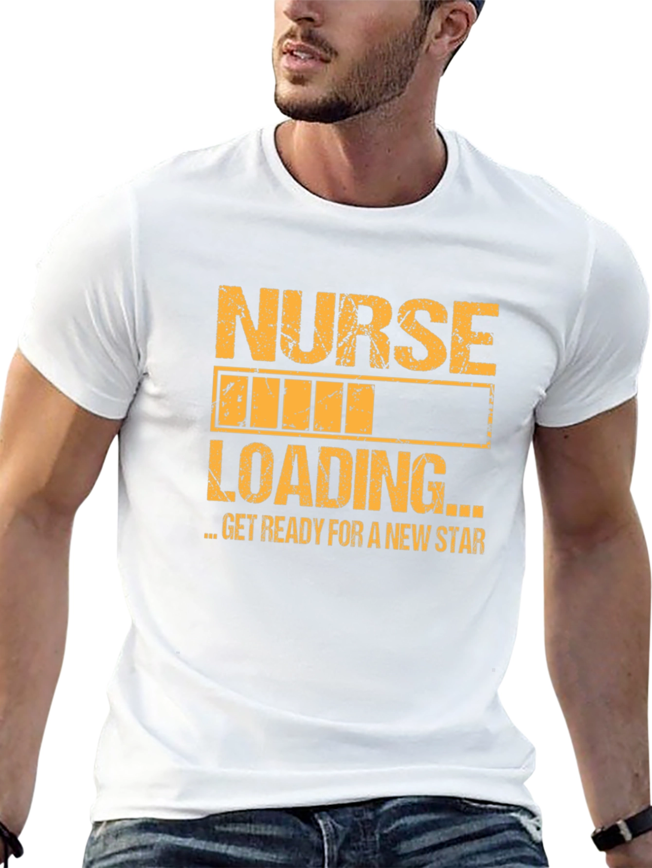 Nurse Loading Graphic Tee - New Star Ready