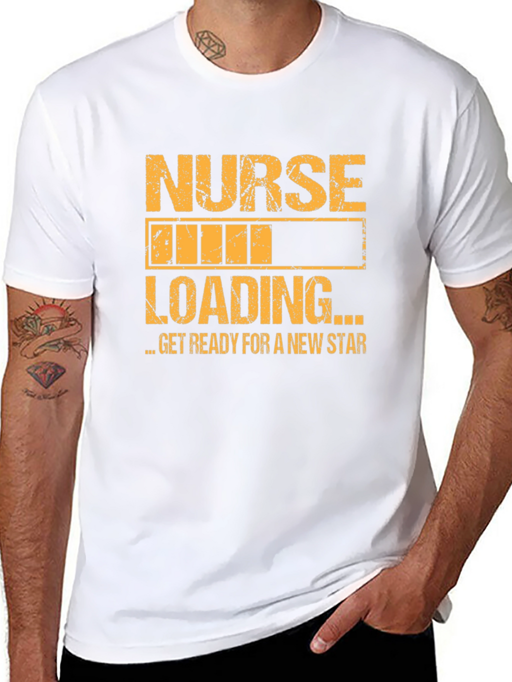 Nurse Loading Graphic Tee - New Star Ready