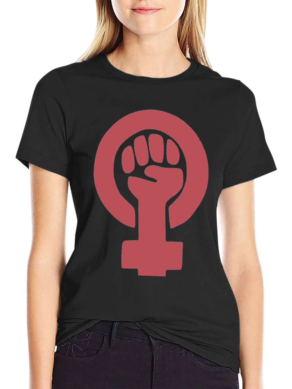 Feminist Fist T-Shirt - Empowering Symbol Tee