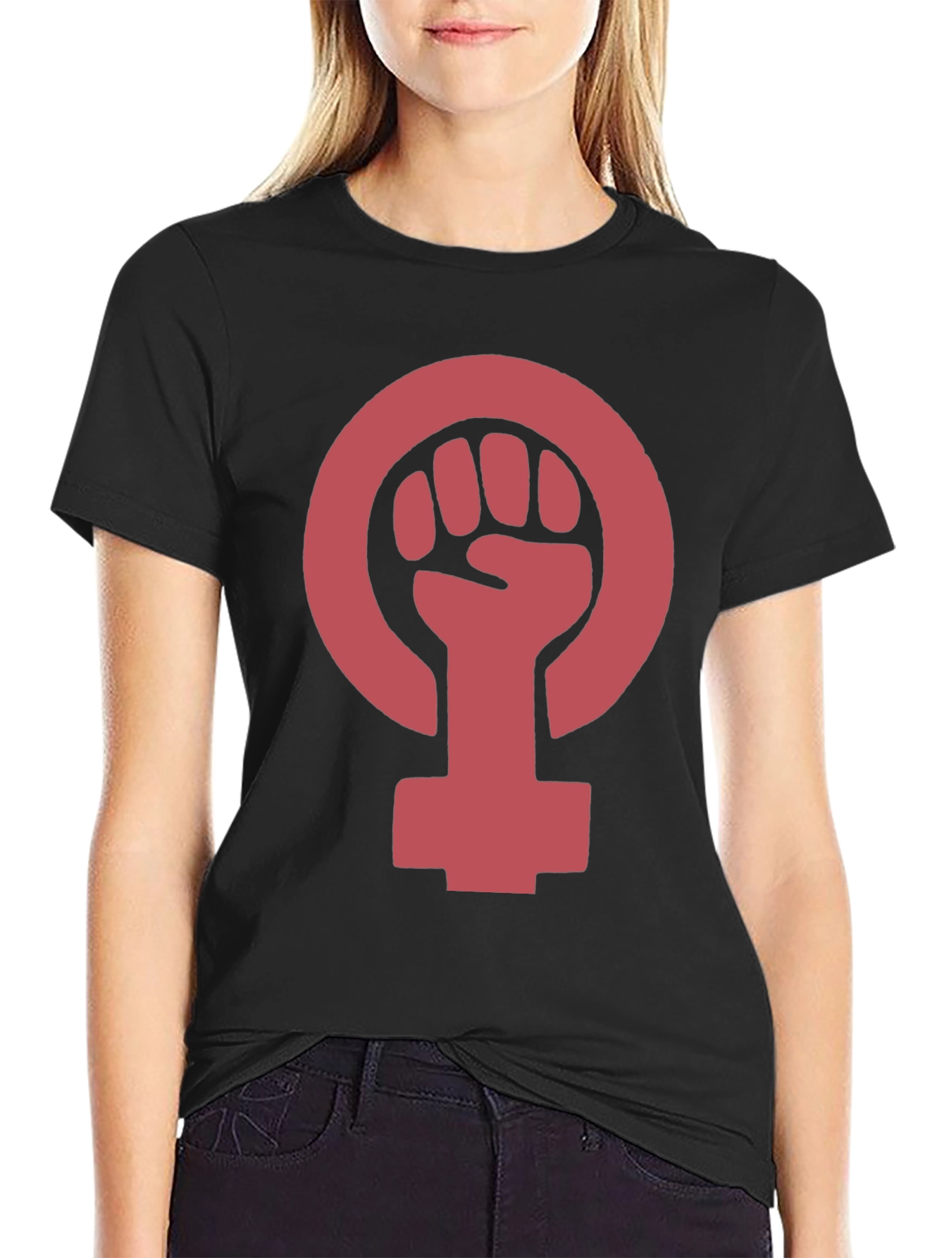 Feminist Fist T-Shirt - Empowering Symbol Tee