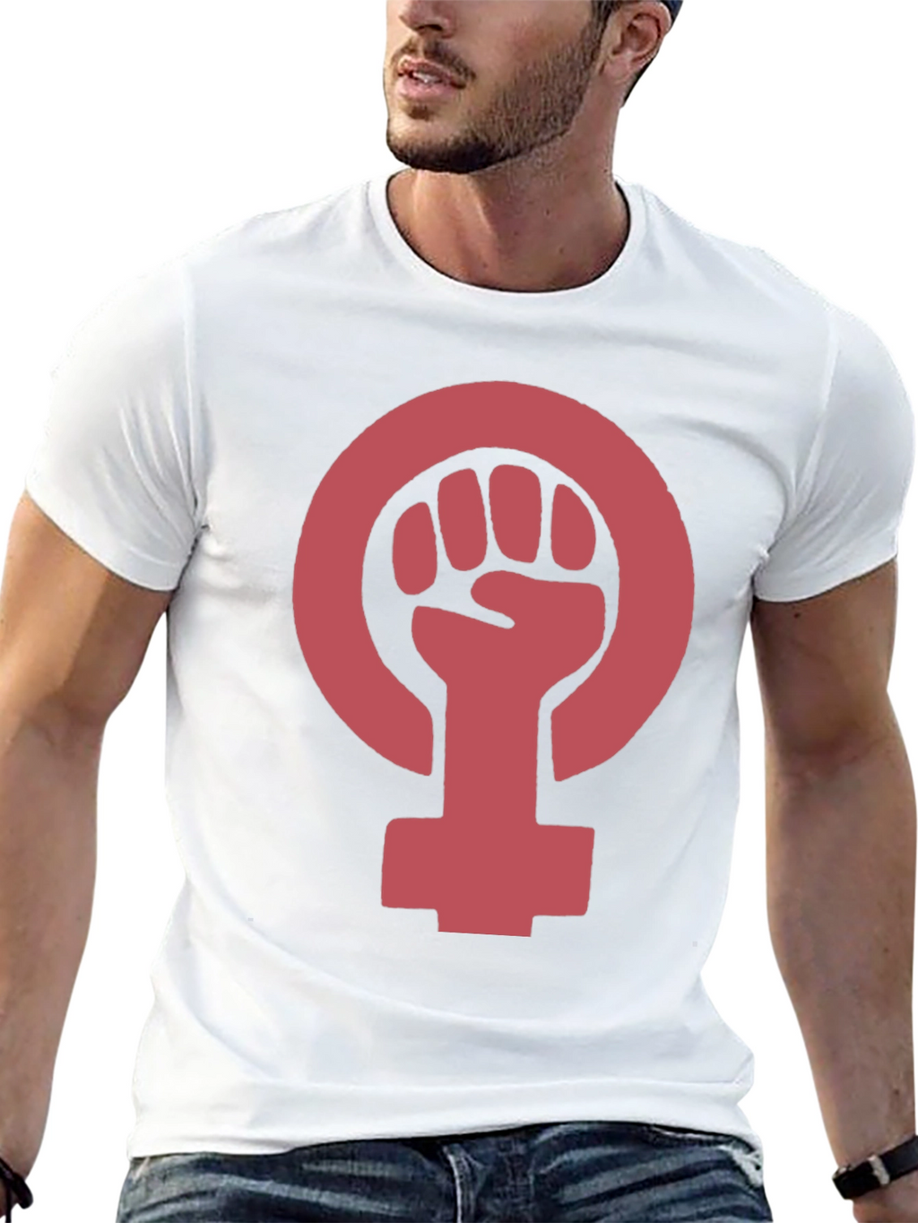 Feminist Fist T-Shirt - Empowering Symbol Tee