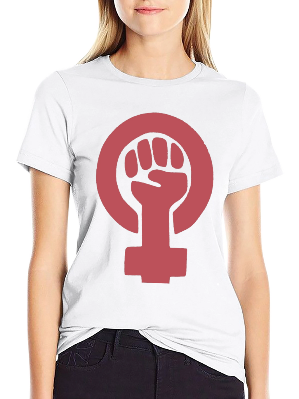 Feminist Fist T-Shirt - Empowering Symbol Tee
