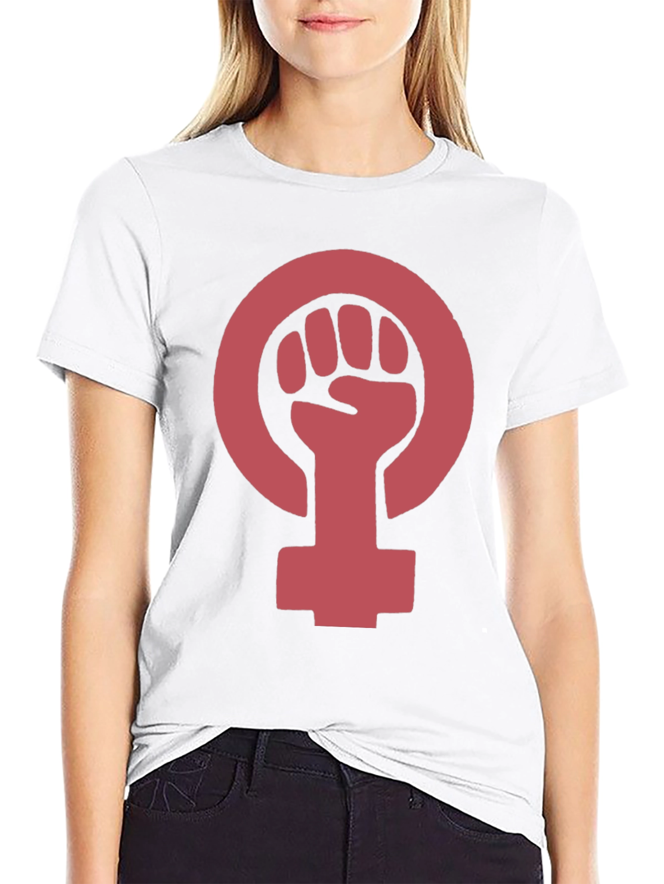 Feminist Fist T-Shirt - Empowering Symbol Tee