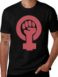 Feminist Fist T-Shirt - Empowering Symbol Tee