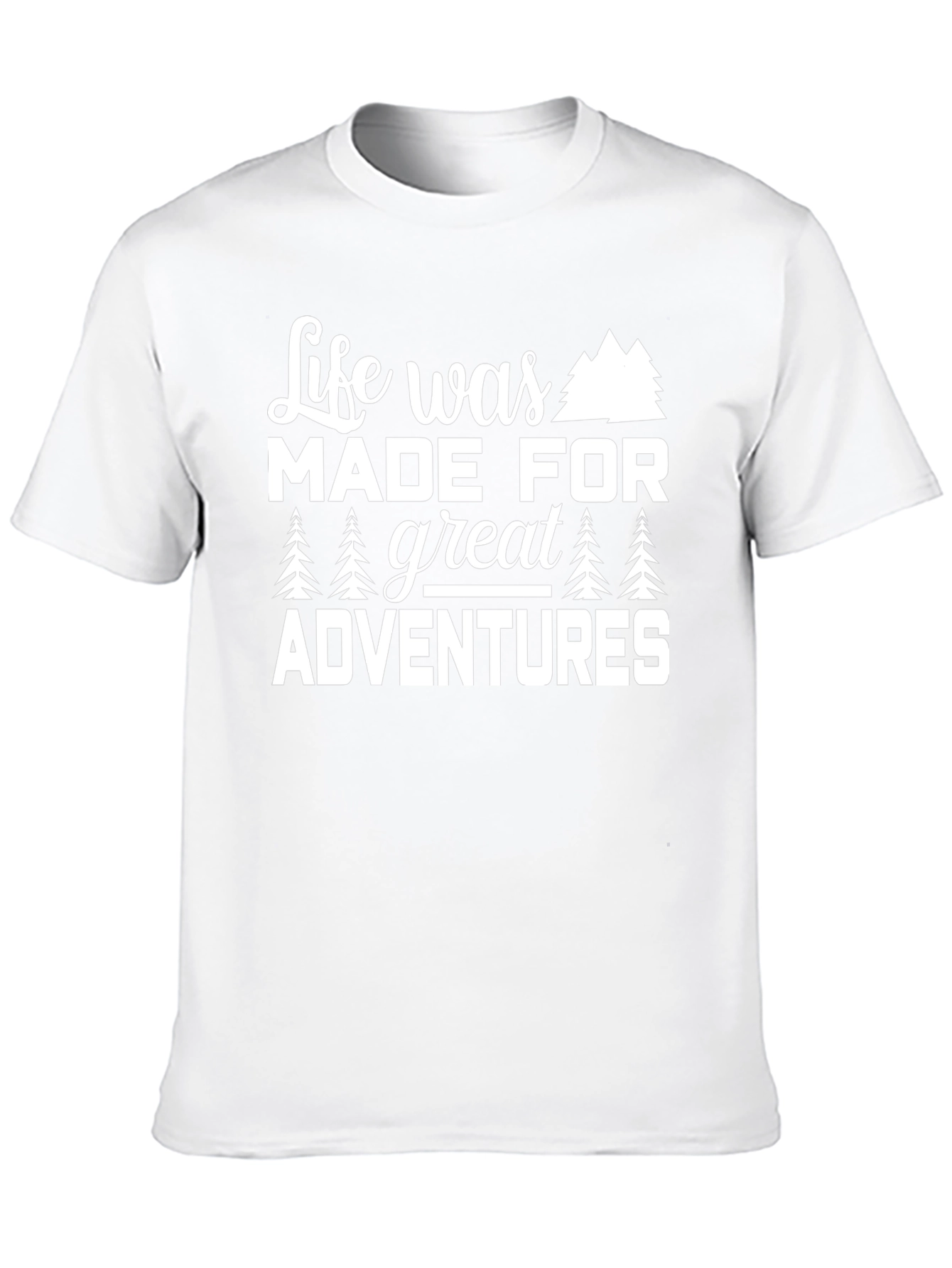 Life Was Made For Great Adventures Graphic Tee