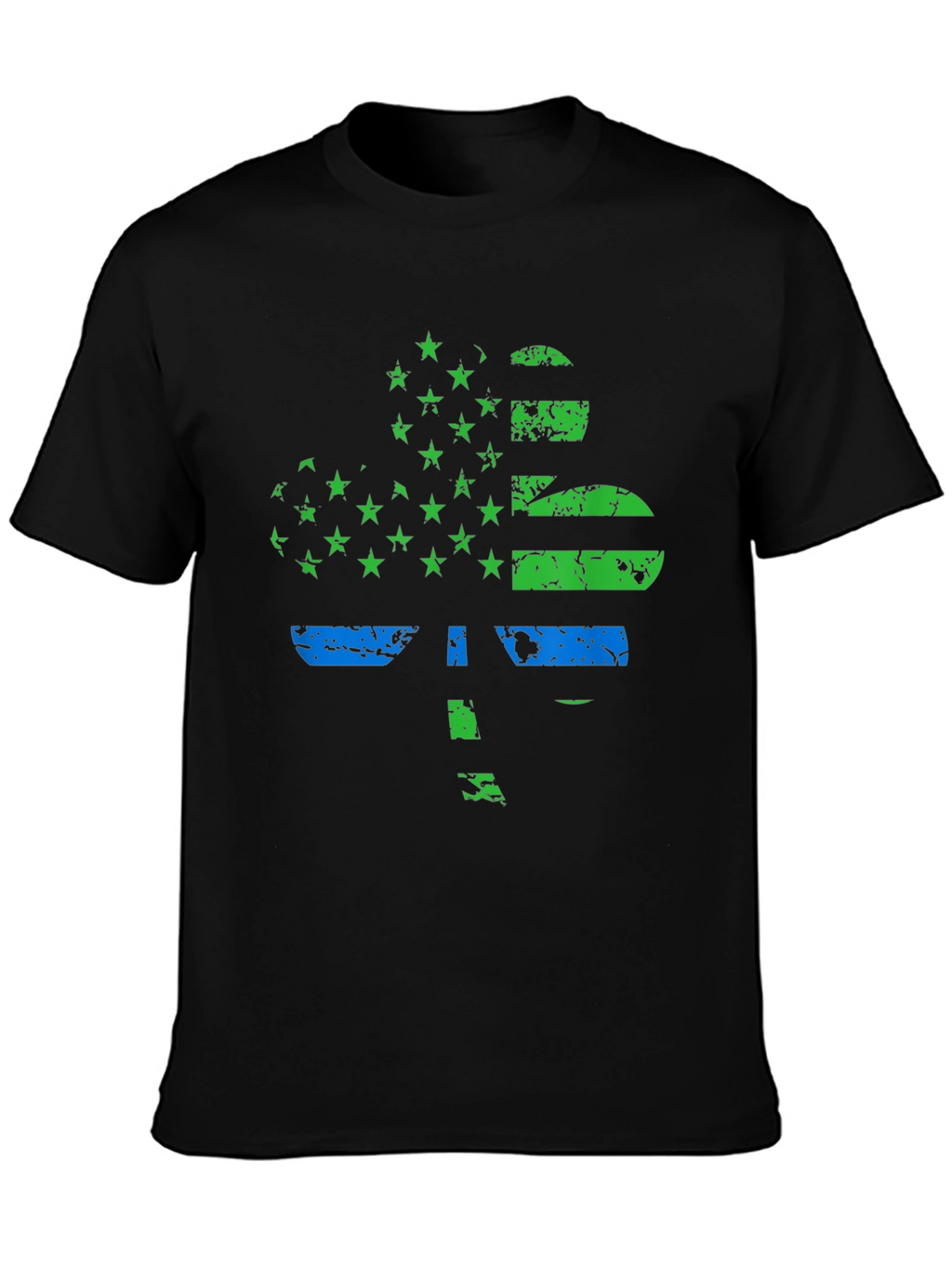 Clover USA Flag T-Shirt