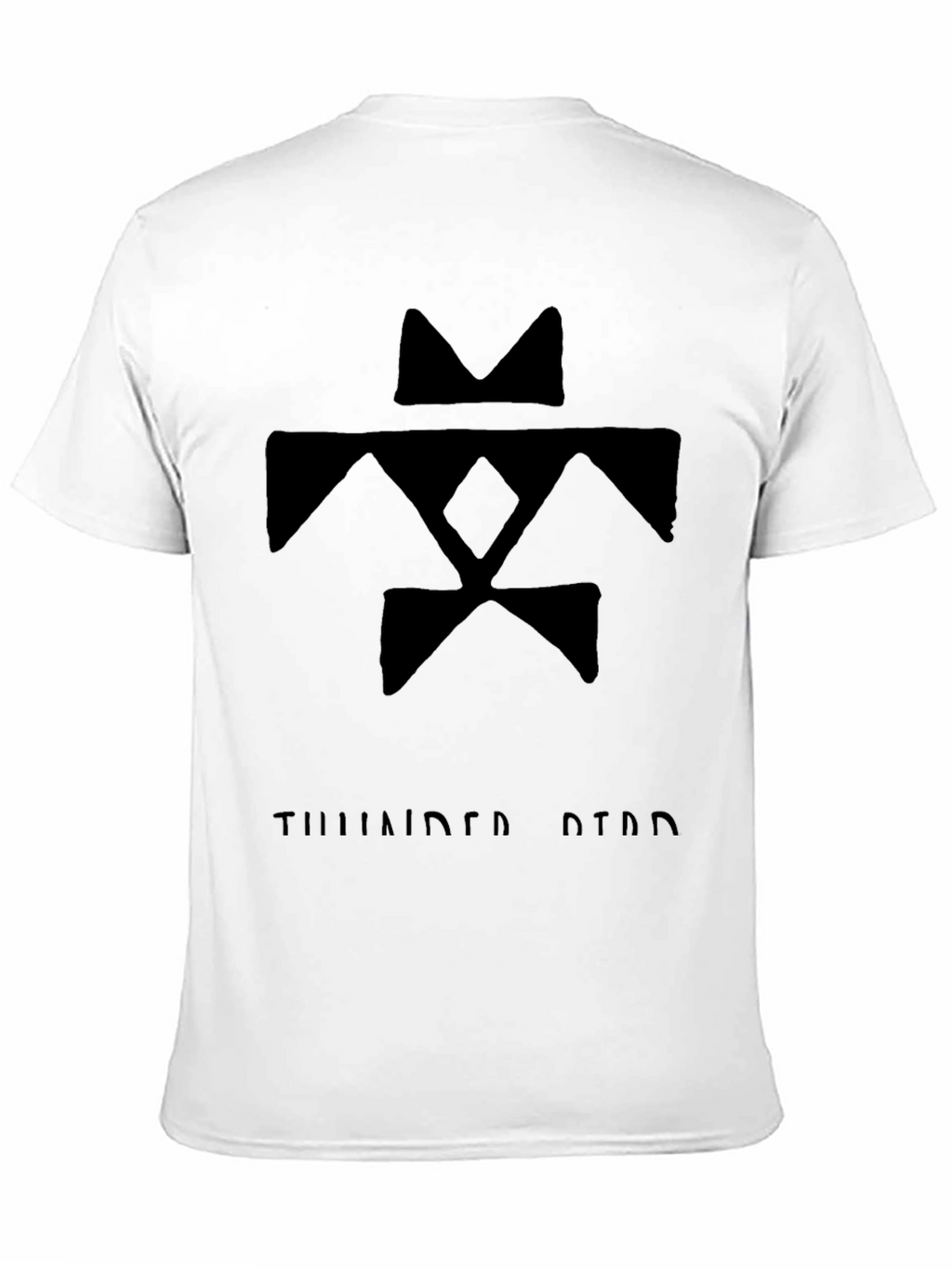 Thunderbird Graphic Tee - Black Cotton Blend