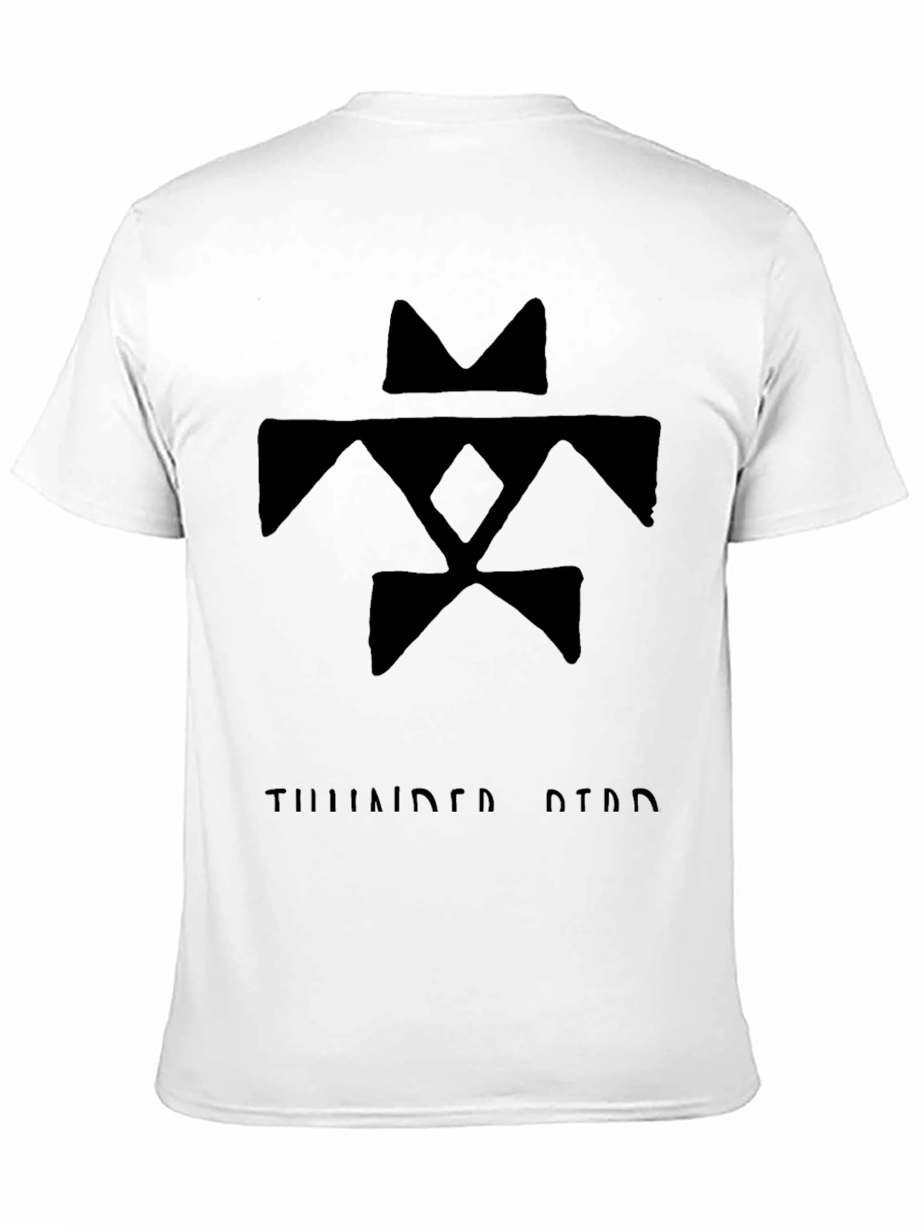 Thunderbird Graphic Tee - Black Cotton Blend