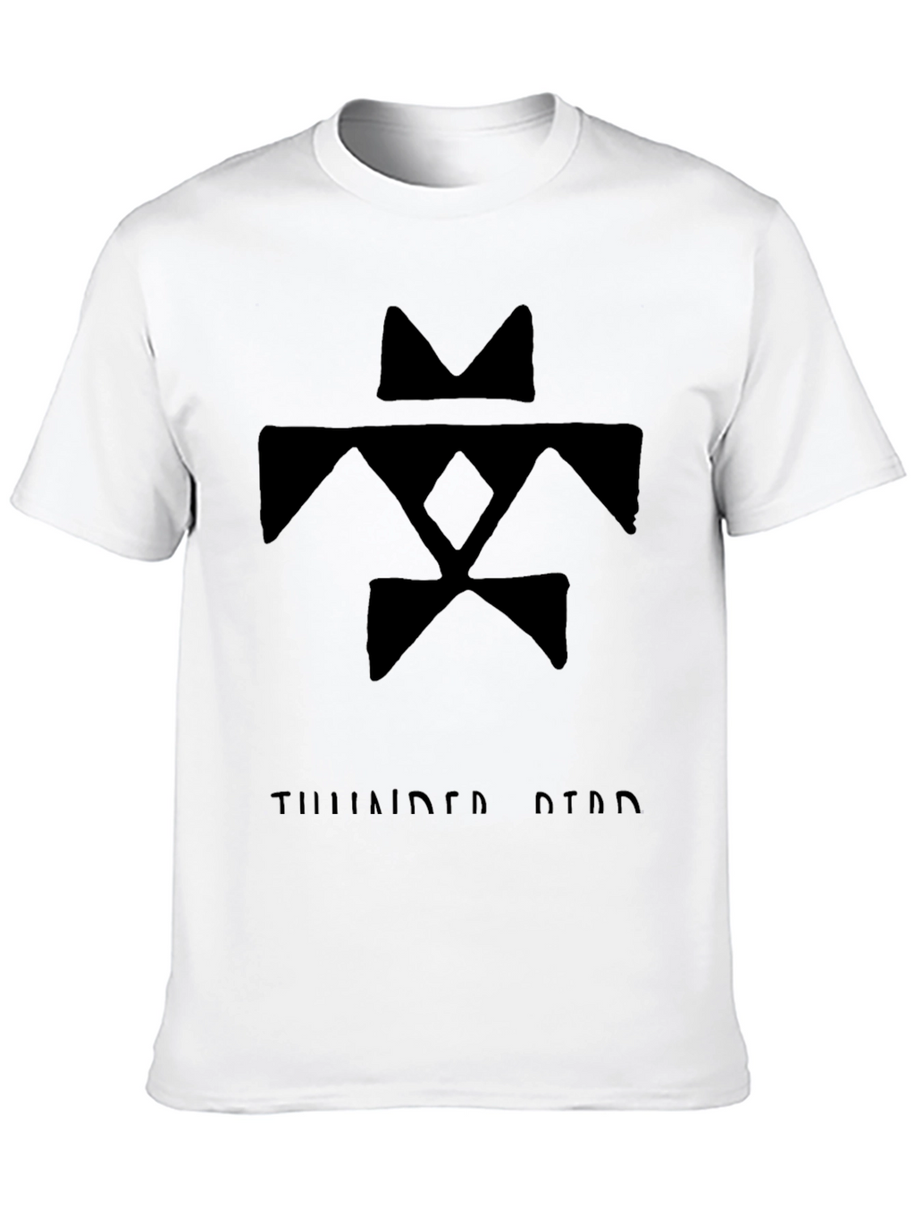 Thunderbird Graphic Tee - Black Cotton Blend