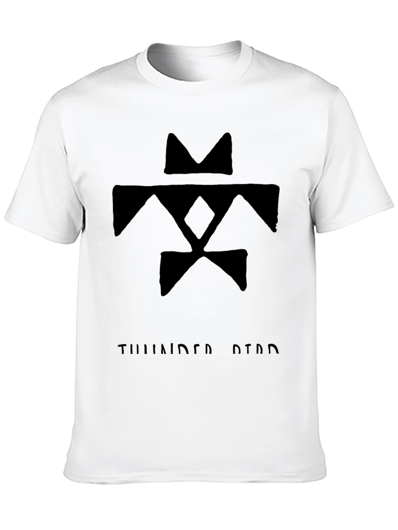 Thunderbird Graphic Tee - Black Cotton Blend