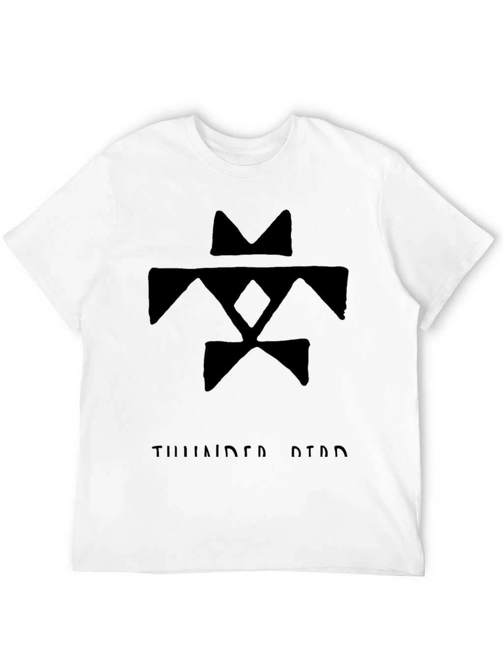 Thunderbird Graphic Tee - Black Cotton Blend