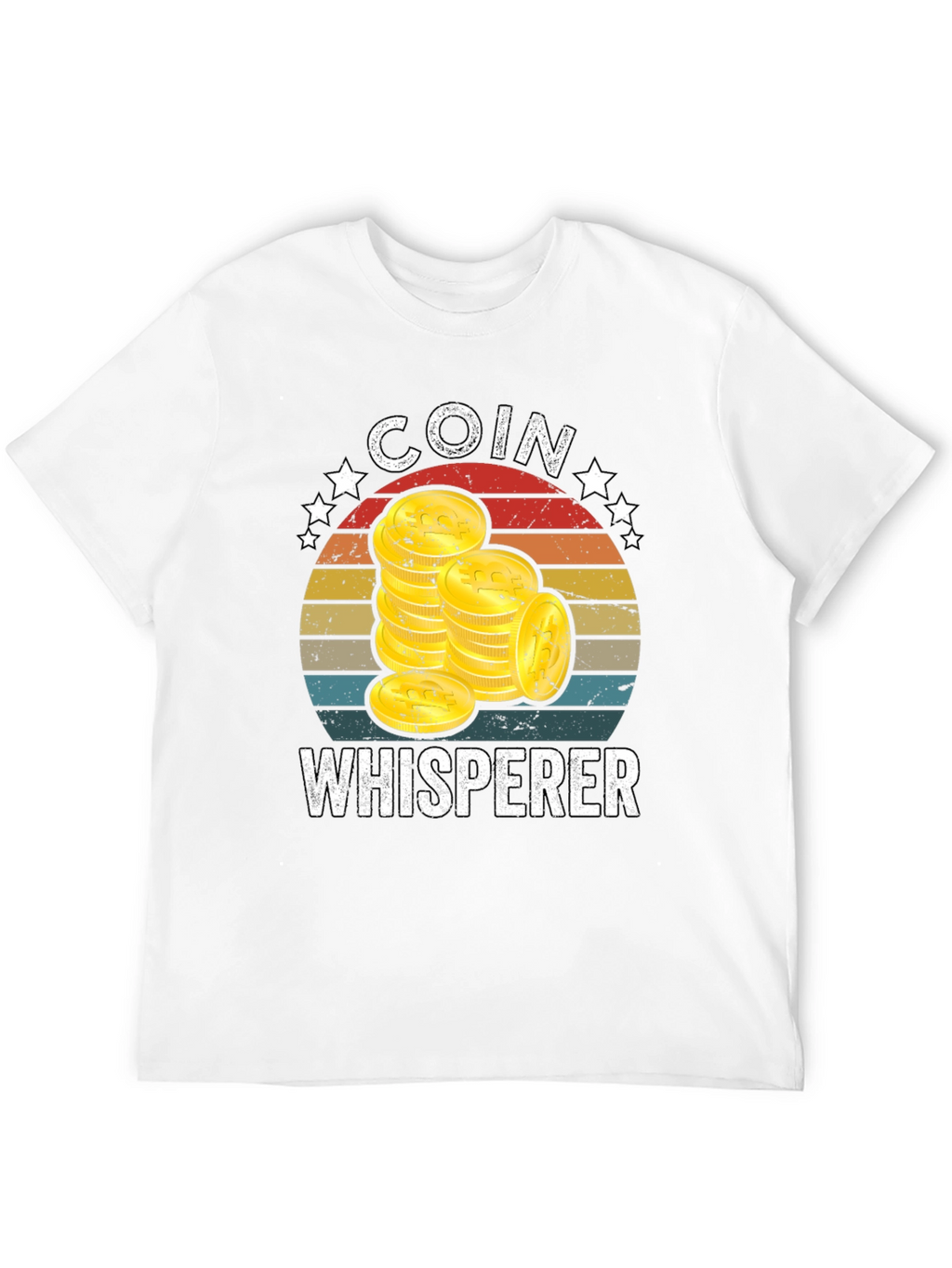 Coin Whisperer Graphic Tee - Black T-Shirt