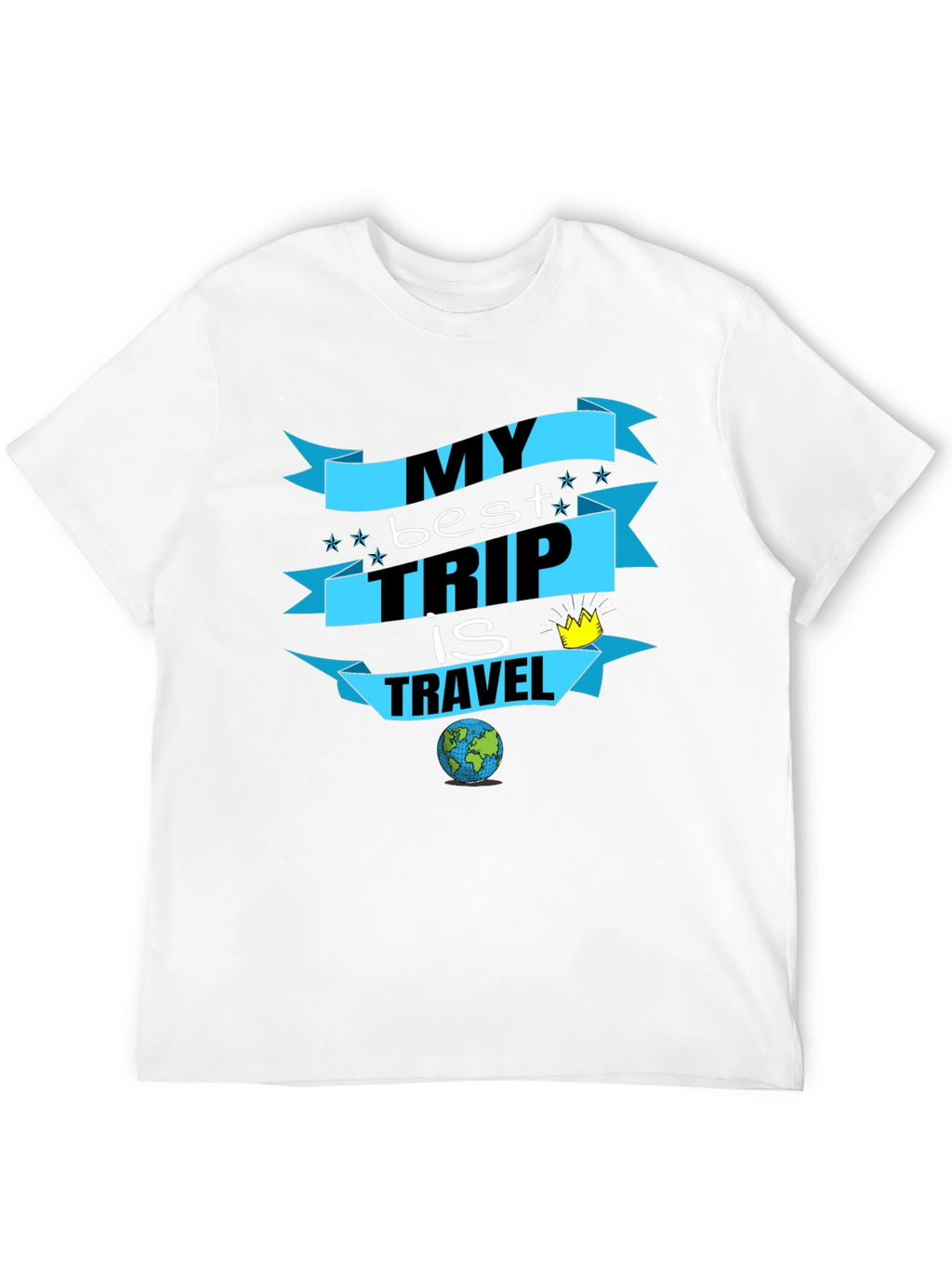 My Best Trip Is Travel Graphic T-Shirt