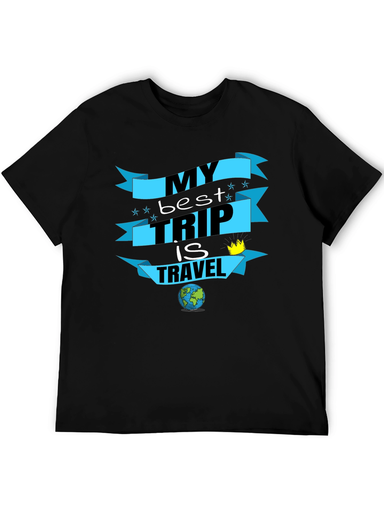 My Best Trip Is Travel Graphic T-Shirt