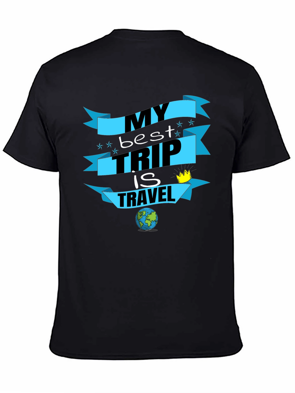 My Best Trip Is Travel Graphic T-Shirt