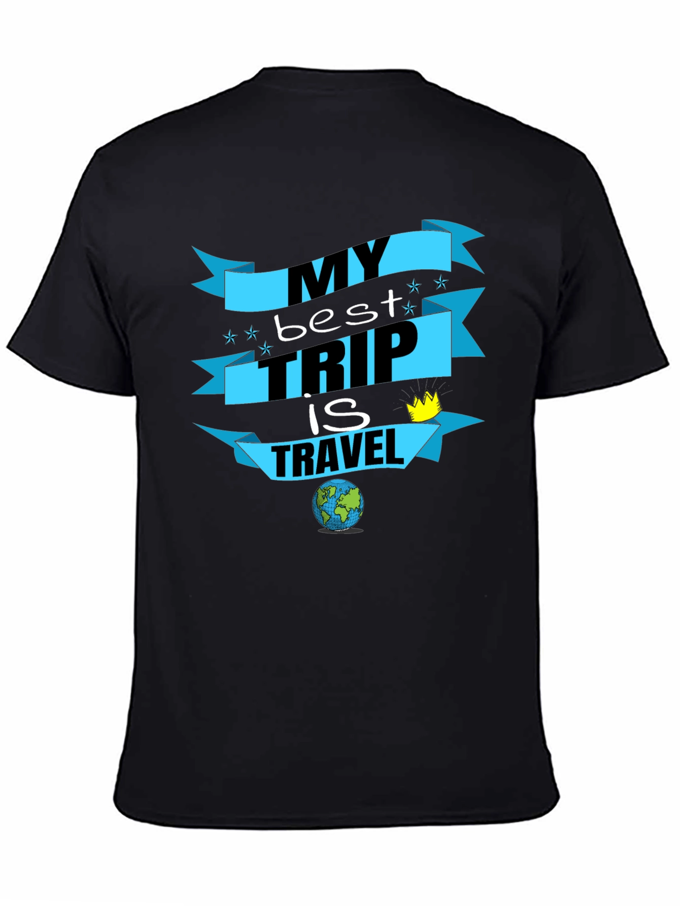 My Best Trip Is Travel Graphic T-Shirt