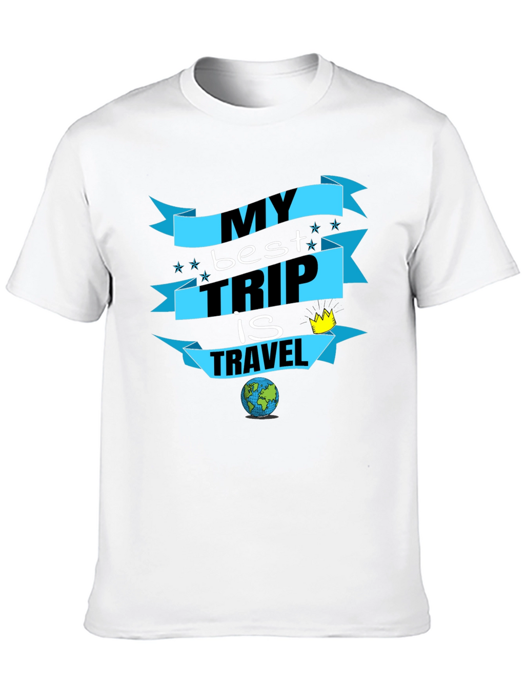 My Best Trip Is Travel Graphic T-Shirt