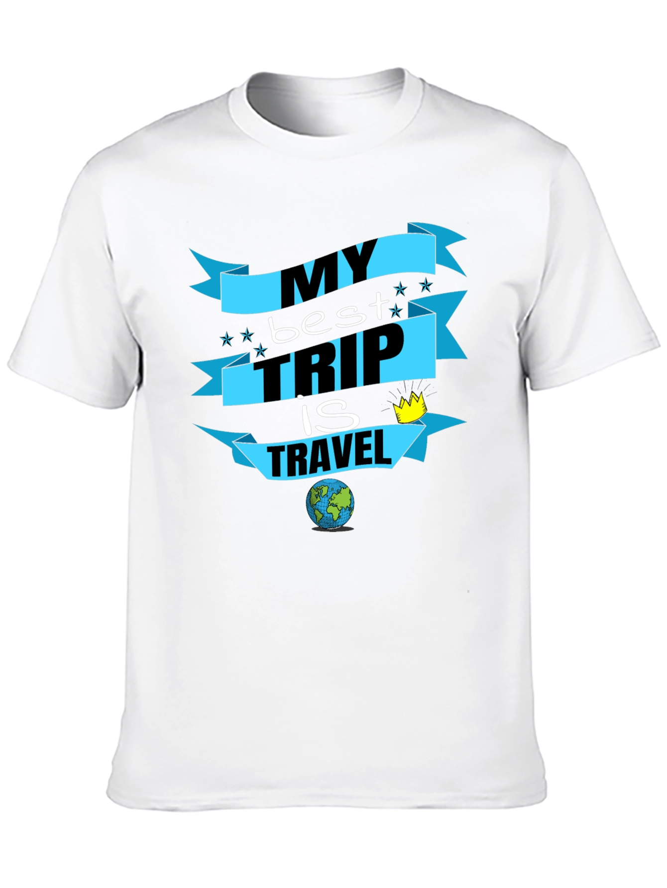 My Best Trip Is Travel Graphic T-Shirt