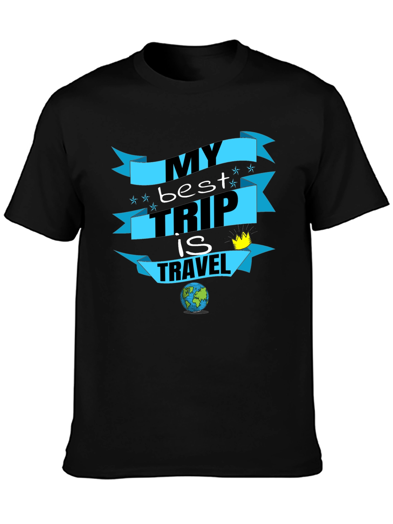 My Best Trip Is Travel Graphic T-Shirt